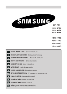 Handleiding Samsung HC9390BG Afzuigkap