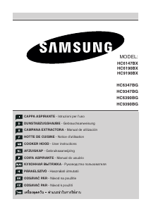 Manual Samsung HC9390BG Cooker Hood
