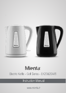 كتيب Mienta EK20820A غلاية مياه كهربائية