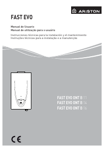 Manual Ariston Fast Evo ONT B 11 Esquentador a gás