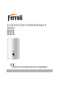 Instrukcja Ferroli TDG Plus-80 Bojler