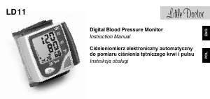 Instrukcja Little Doctor LD-11 Ciśnieniomierz