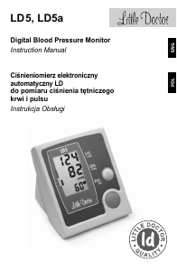 Instrukcja Little Doctor LD-5 Ciśnieniomierz