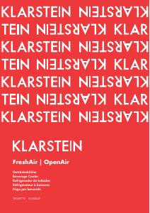 Manual de uso Klarstein 10035779 Refrigerador