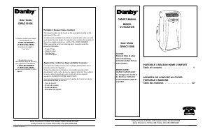 Manual Danby DPAC11006 Air Conditioner