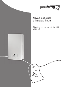 Manuál Protherm Ray 28K Kotel pro centrální vytápění