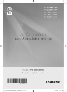 Manual Samsung AR18JPFSAWKNLN Air Conditioner