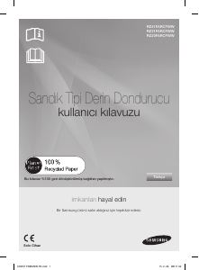 Kullanım kılavuzu Samsung RZ31FARCFWW Dondurucu