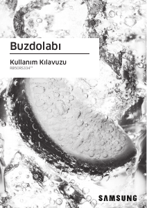 Kullanım kılavuzu Samsung RB50RS334SA Donduruculu buzdolabı