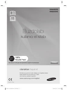 Kullanım kılavuzu Samsung RR82EERS Buzdolabı