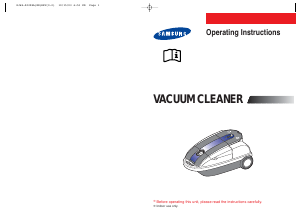 Handleiding Samsung VC-9830 Stofzuiger