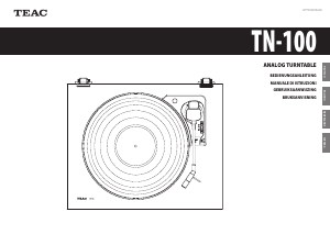 Manuale TEAC TN-100 Giradischi