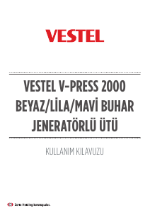 Kullanım kılavuzu Vestel V-Press 2000 Ütü