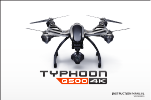 Manual Yuneec Typhoon Q500 4K Drone