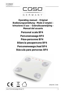 Manual Caso BF4 Scale