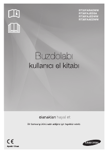 Kullanım kılavuzu Samsung RT38FAJEDWW Donduruculu buzdolabı
