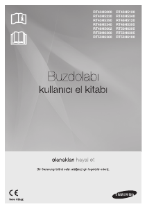 Kullanım kılavuzu Samsung RT46H5340WW Donduruculu buzdolabı