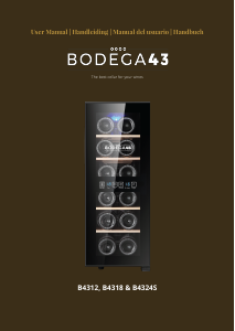 Handleiding Bodega43 B4324S Wijnklimaatkast