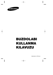 Kullanım kılavuzu Samsung SR-64KTC Donduruculu buzdolabı