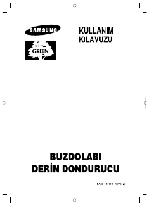 Kullanım kılavuzu Samsung SR-S20DTC Donduruculu buzdolabı