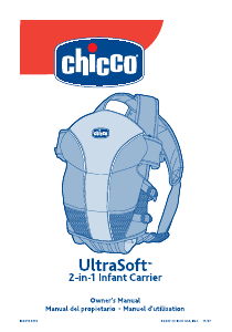 Handleiding Chicco UltraSoft 2in1 Draagzak