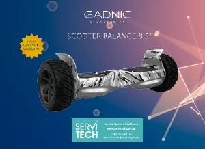 Manual de uso Gadnic SCOOTER5 Aerotabla