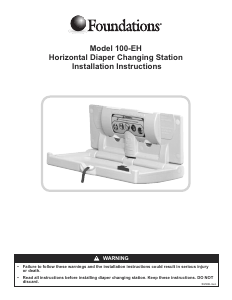 Handleiding Foundations 100-EH Commode