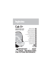 Manual Inglesina Cab 0+ Cadeira auto