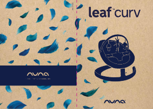 Manual Nuna Leaf Curv Espreguiçadeira para bebê