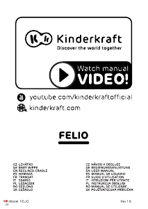 Handleiding Kinderkraft Felio Wipstoeltje