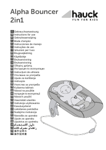 Manual Hauck Alpha 2in1 Espreguiçadeira para bebê