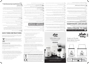 Handleiding Dualit Single Flessenwarmer