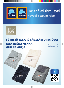 Priročnik EasyHome GT-HD-06 Električna odeja