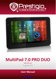 Manual Prestigio MultiPad 7.0 Pro Duo Tablet