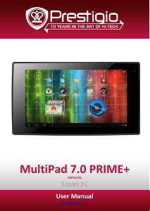 Handleiding Prestigio MultiPad 7.0 Prime+ Tablet