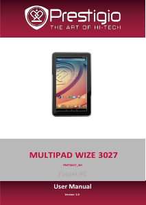Handleiding Prestigio MultiPad Wize 3027 Tablet