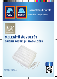 Priročnik EasyHome GT-HUB-04 Električna odeja