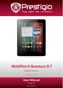 Handleiding Prestigio MultiPad 4 Quantum 9.7 Tablet