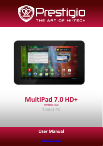 Handleiding Prestigio MultiPad 7.0 HD+ Tablet