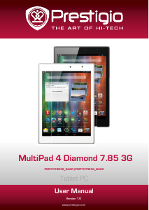 Handleiding Prestigio MultiPad 4 Diamond 7.85 3G Tablet