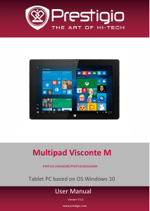 Handleiding Prestigio MultiPad Visconte M Tablet