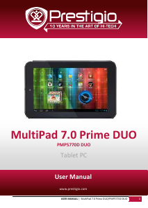 Manual Prestigio MultiPad 7.0 Prime Duo Tablet