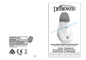 Manual Dr. Browns AC149-INTL Deluxe Bottle Warmer