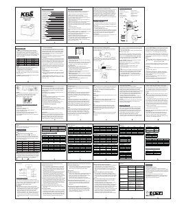 Manual KBF MBF-010 Bread Maker
