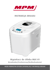 Manual MPM MUC-01 Bread Maker