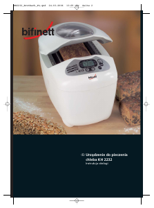 Instrukcja Bifinett KH 2232 Automat do chleba