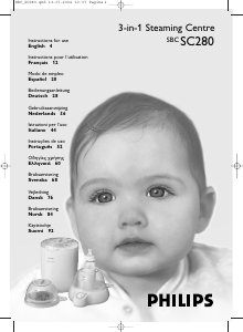Brugsanvisning Philips SBC SC280 Baby Care Dampkoger
