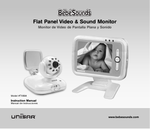 Manual BébéSounds TV984 Baby Monitor