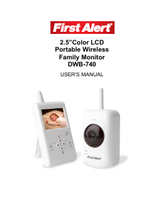Manual First Alert DWB-740 Baby Monitor