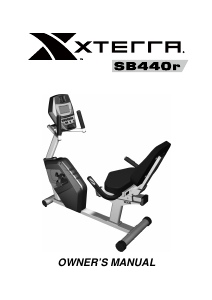 Manual XTERRA Fitness SB440r Exercise Bike